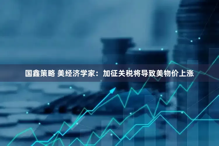 国鑫策略 美经济学家：加征关税将导致美物价上涨